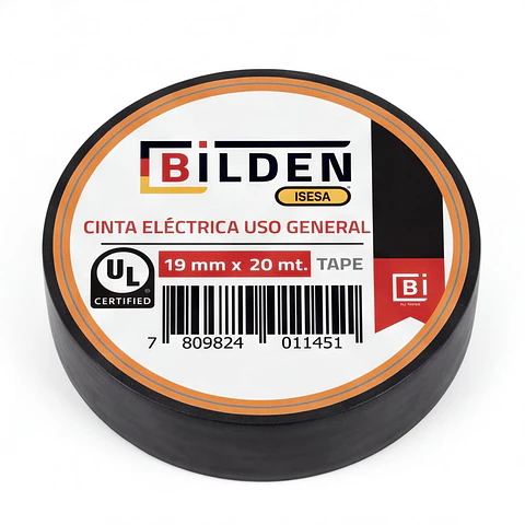 Cinta Electrica Uso General 19mm x 20m - Bilden