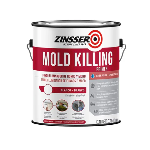 Imprimante Antihongos Blanco Mate 3.785 L Zinsser Rust-Oleum