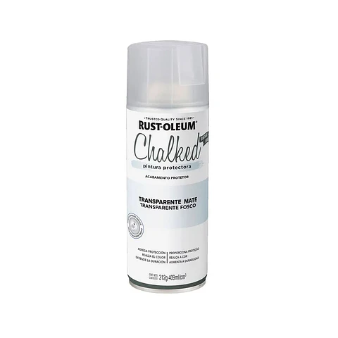 Pintura Protectora en Spray Chalked Transparente Mate 312 g Rust-Oleum