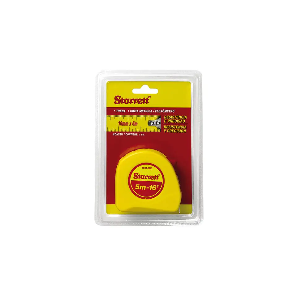 Huincha de Medir 5 mts - Starrett - Serie KTS 2
