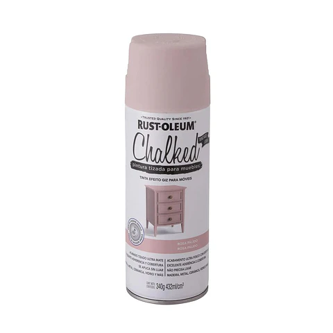 Pintura en Spray Chalked Tizada Rosa Pálido Ultra Mate 340 g Rust-Oleum