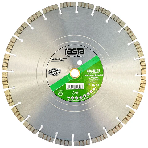Disco Diamantado para Granito Specialist Line Asphalt 14'' 350 x 3.2 x 25 mm Uso en Húmedo Rasta