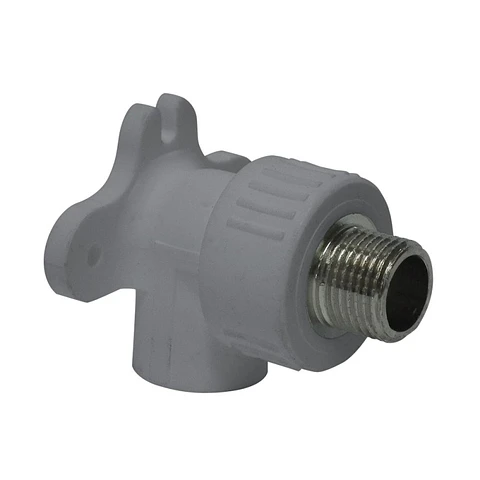 Codo PP-RCT Beta® Hoffens 90° C/soporte 20 x 1/2 HE