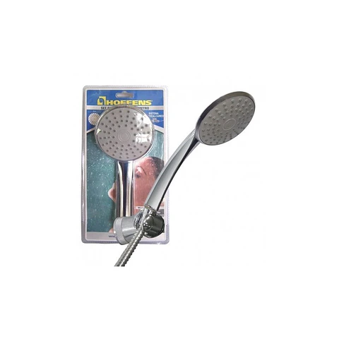 Juego Ducha Gran Diametro con Flexible y Soporte Hoffens