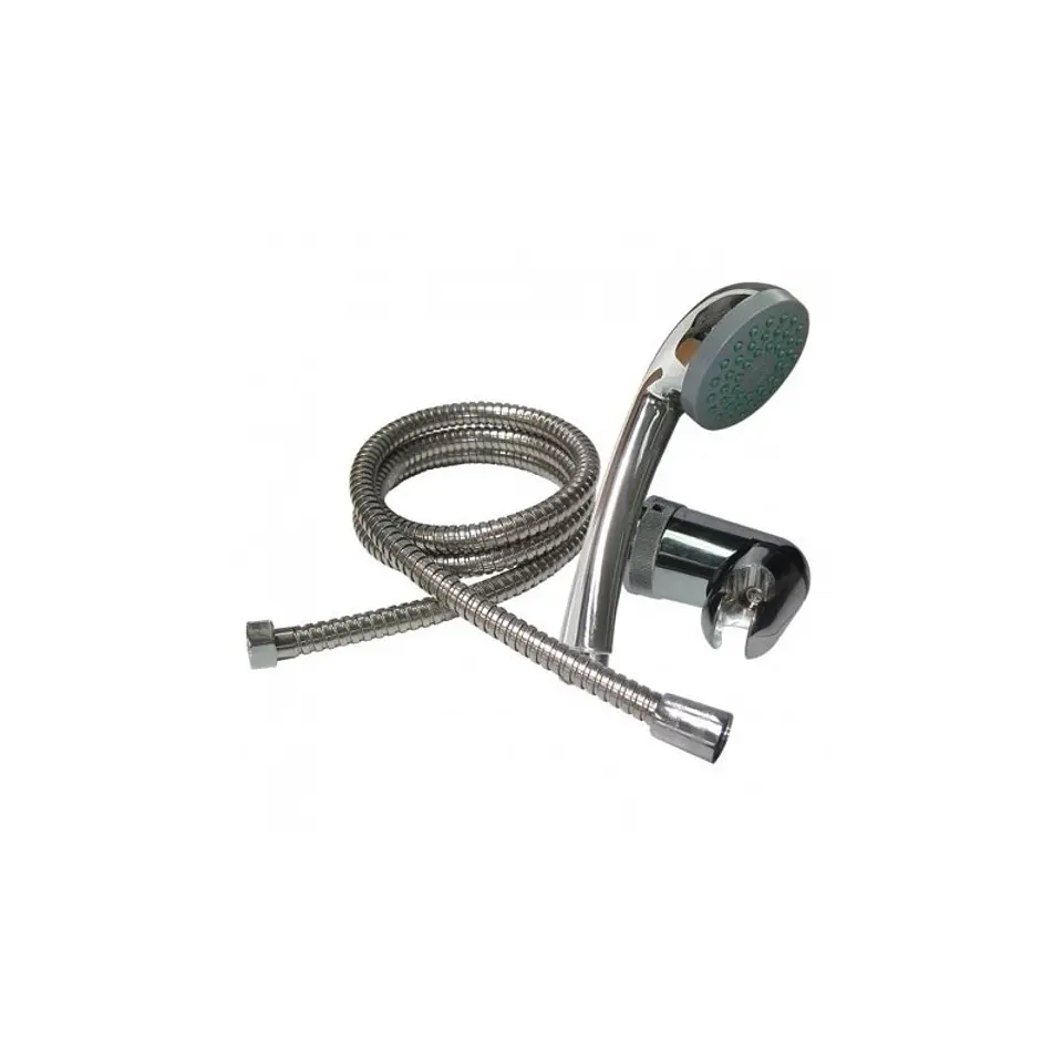 Juego Ducha Estándar con Flexible y Soporte Hoffens 3
