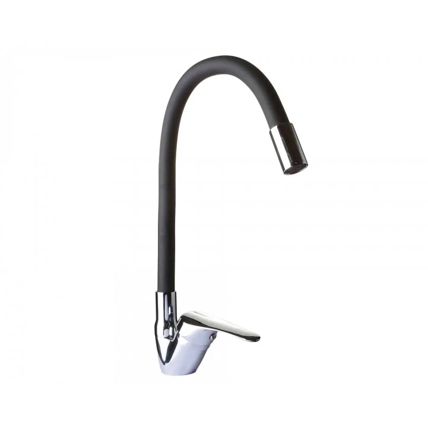 Monomando Lavaplatos Cuello Flexible 50 Cms. Zamak Estandar Hoffens 1