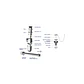 Kit Sifon y Desague Metalico Cromado 11/4