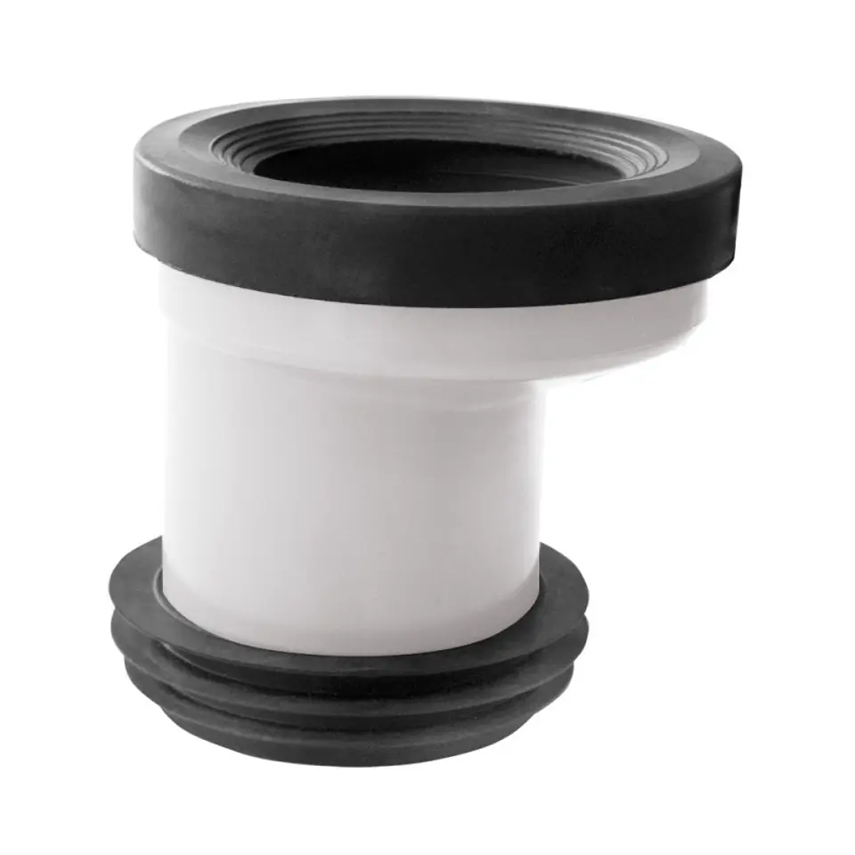 Adaptador WC Excentrico 20 mm. Rigido Salida 110 mm Hoffens 1