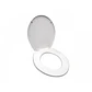 Asiento WC Redondo Blanco Hoffens - Miniatura 1
