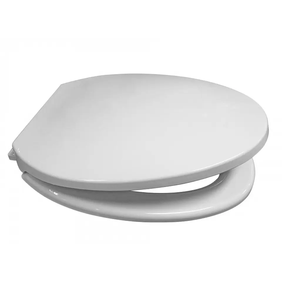 Asiento WC Elongado Reforzado Blanco Hoffens 3
