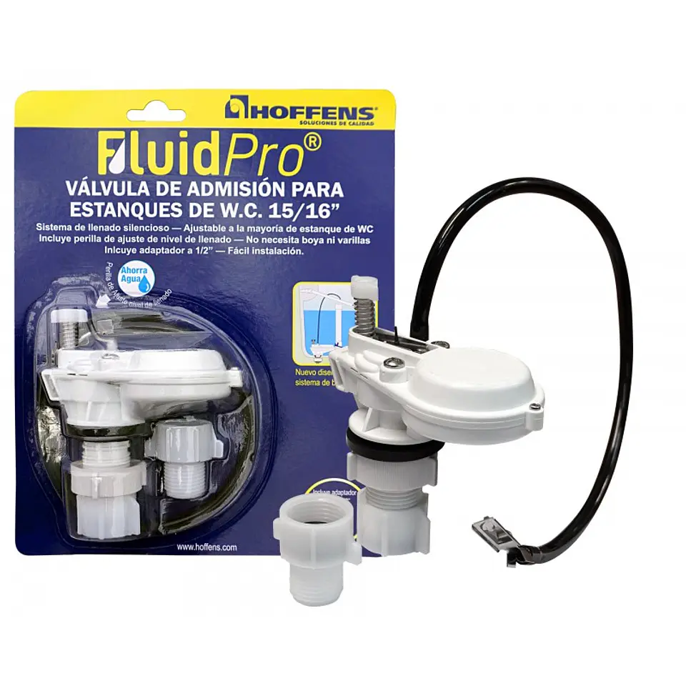 Valvula Admision Fluidpro ® WC Silenciosa 3/8