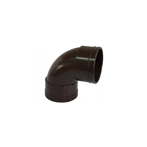 B75 Codo Canaleta M-h Marrón 75 mm x 87,5° Hoffens