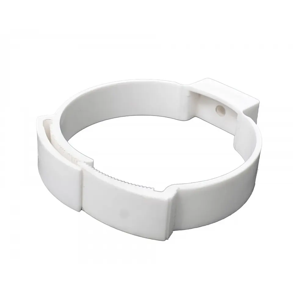B75-80 Abrazadera Ajustable Múltiple 75-80 mm. Blanco Hoffens 1