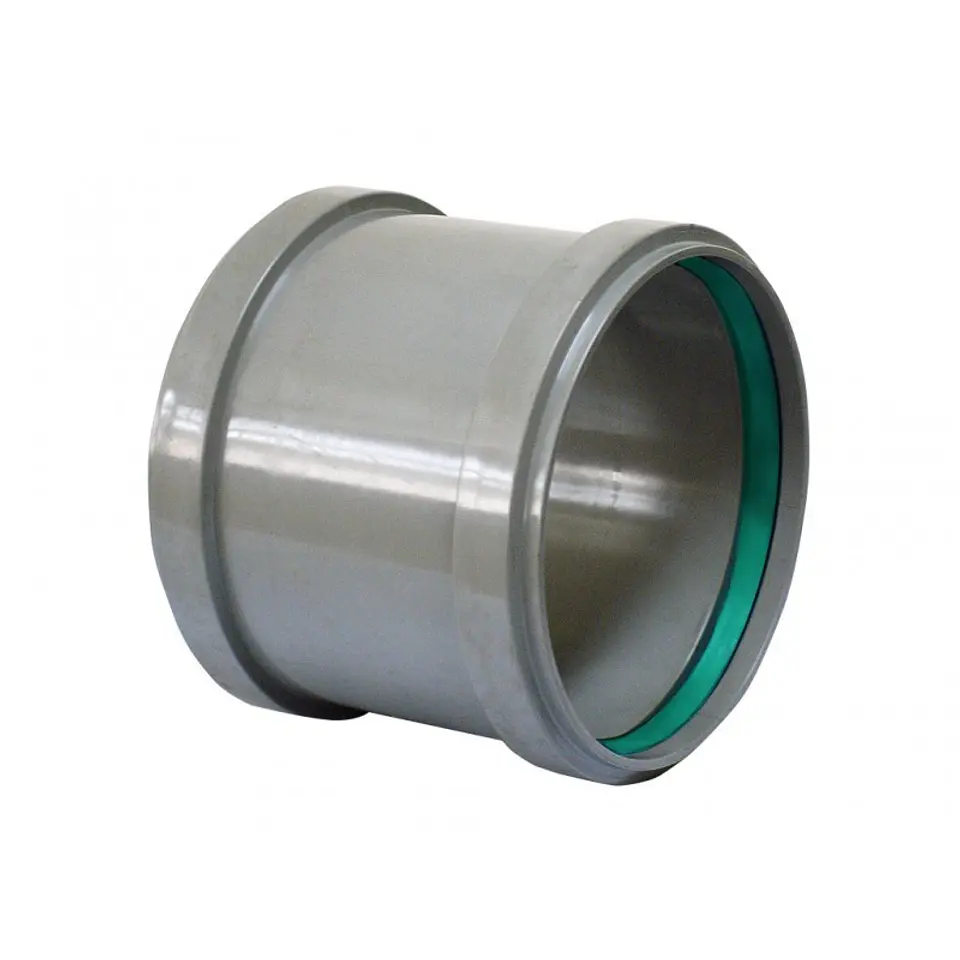 Copla Reparacion Colector PVC SN-4 250 mm Inyectado Goma Verde Hoffens 1