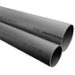 Tubo PVC Gris Oscuro 50 mm x 3 mts NO Certificado Hoffens - Miniatura 1