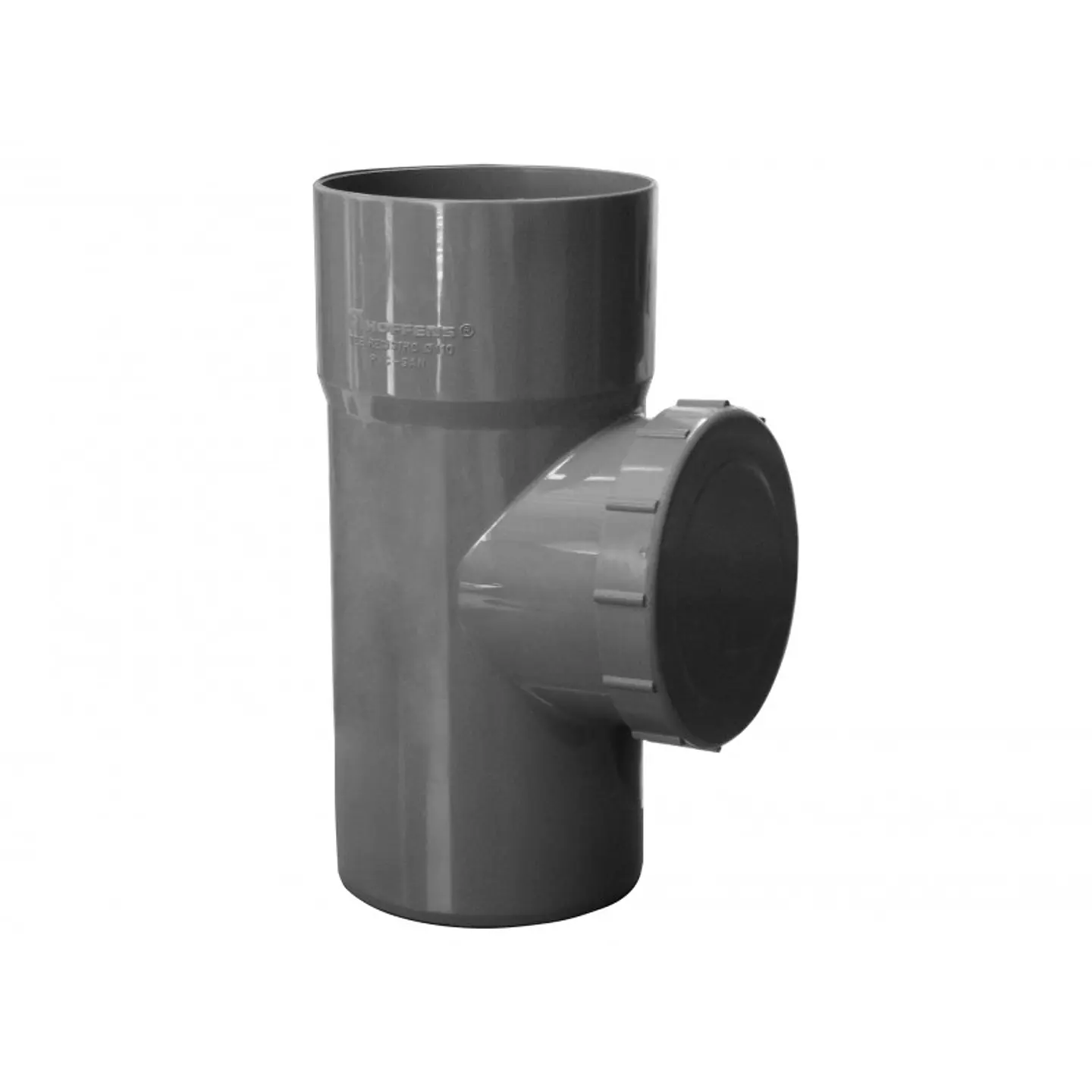 Tee Registro Sanitario Gris 110 mm Hoffens 1