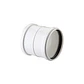 Copla PVC Sanitario Blanco 160 mm Hoffens - Miniatura 1