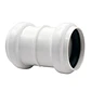 Copla PVC Sanitario Blanco 75 mm Hoffens - Miniatura 2