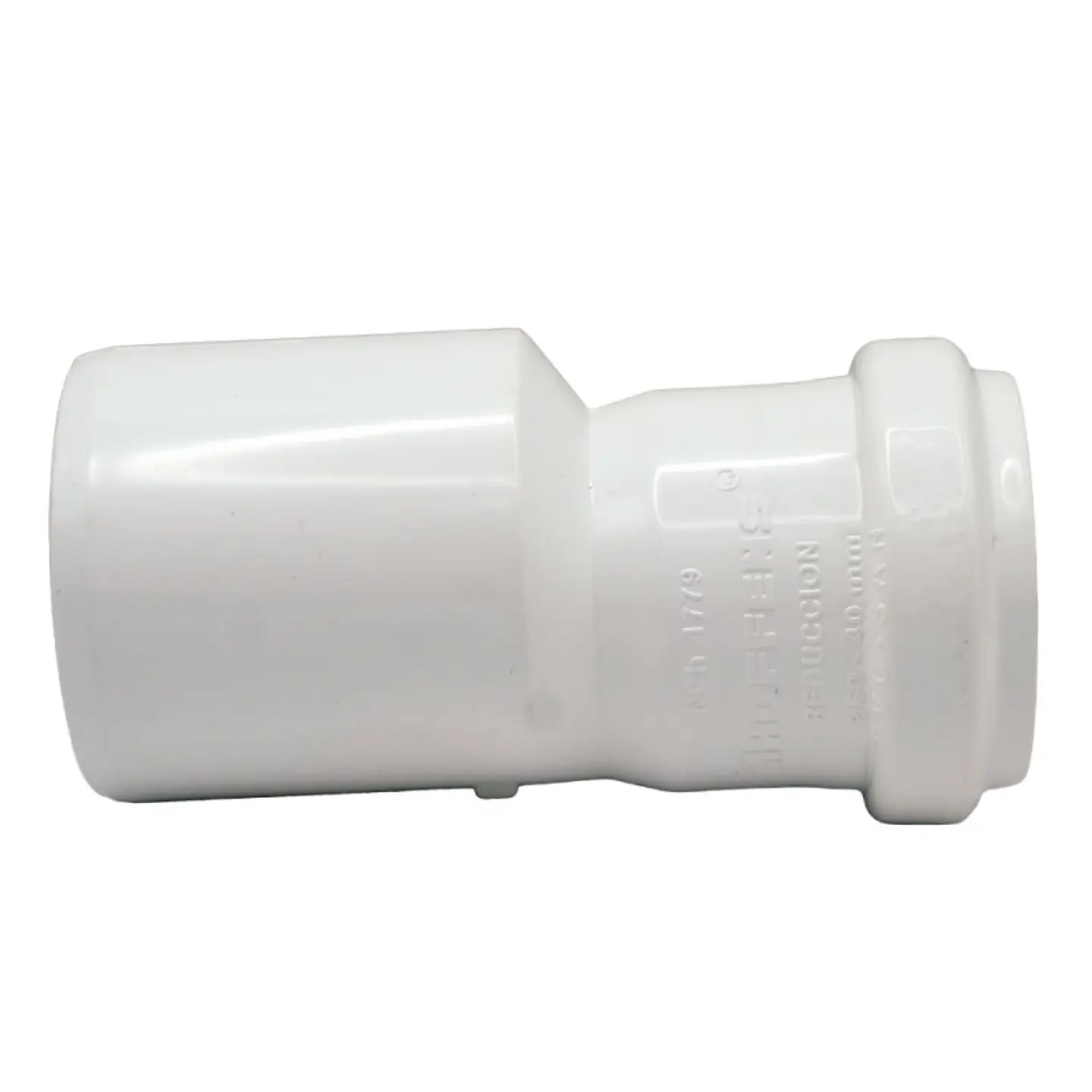 Reduccion PVC Sanitario Blanco 75X50 mm Hoffens 3