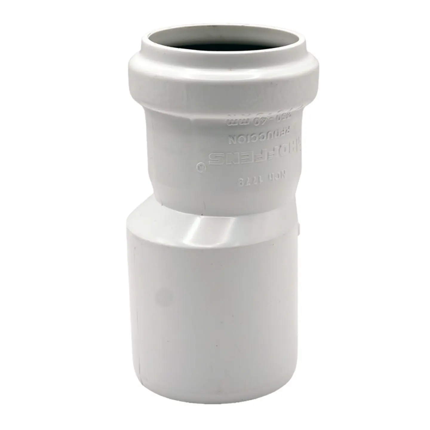 Reduccion PVC Sanitario Blanco 160X110 mm Hoffens 2
