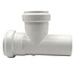 Tee PVC Sanitario Blanco 75 x 40 mm Hoffens - Miniatura 2