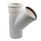 Vee PVC Sanitario Blanco 160 x 110 mm Hoffens - Miniatura 1