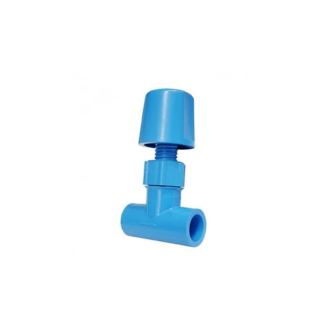 Llave de Paso PVC Presión 20 mm Cem PN-10 Hoffens