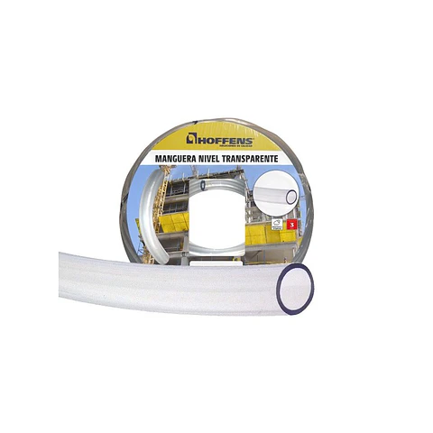 Set Manguera Nivel Transparente 1/2" x 10 mts. Hoffens