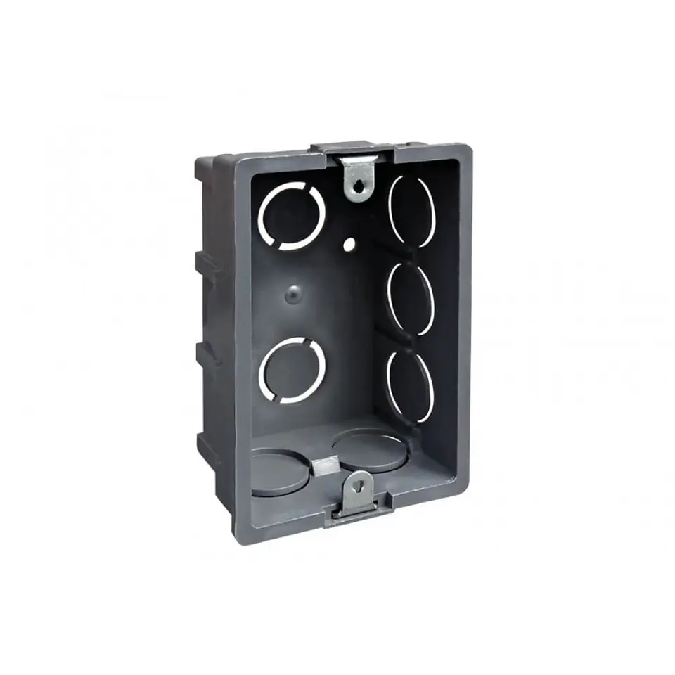 Caja Electrica Tabique C/oreja Metal Gris 16-20 mm. Hoffens 1