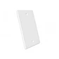 Tapa Caja Ciega PVC Blanca 116 x 74 mm C/tornillos Hoffens - Miniatura 1