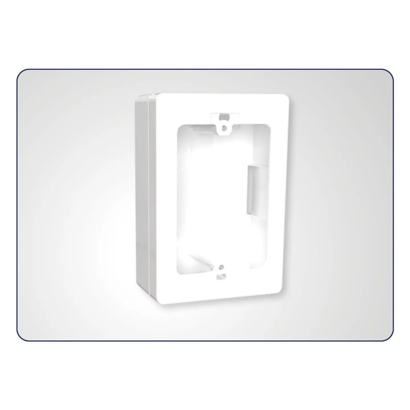Caja Chuqui Blanca PVC Canaleta y Tubo Hoffens 1