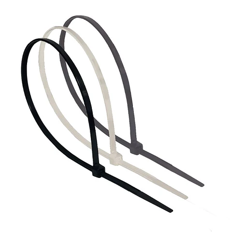 Amarra de nylon CCT CELO 476550CCT · 7,6x550 negro, 55 kg · Bolsa 100 uds