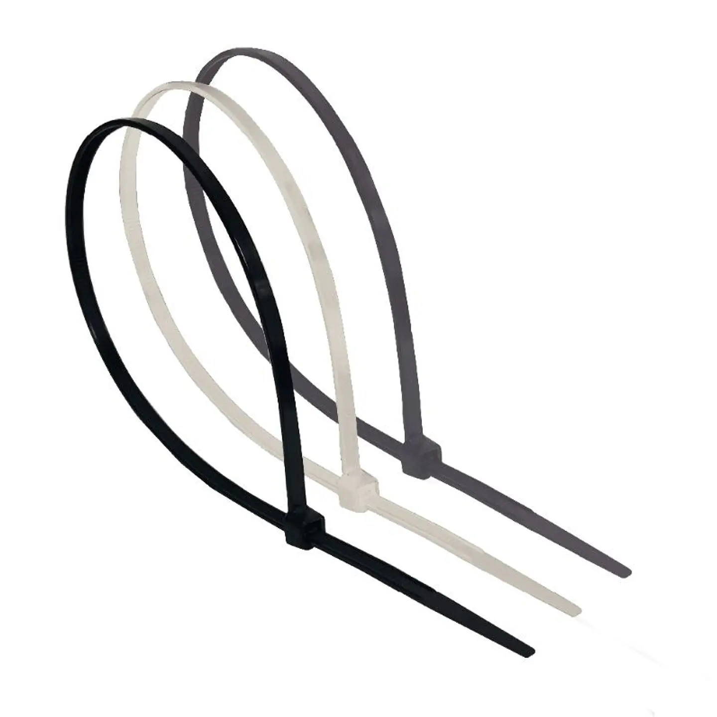 Amarra de nylon CCT CELO 448300CCT · 4,8x300 negro, 22 kg · Bolsa 100 uds 1