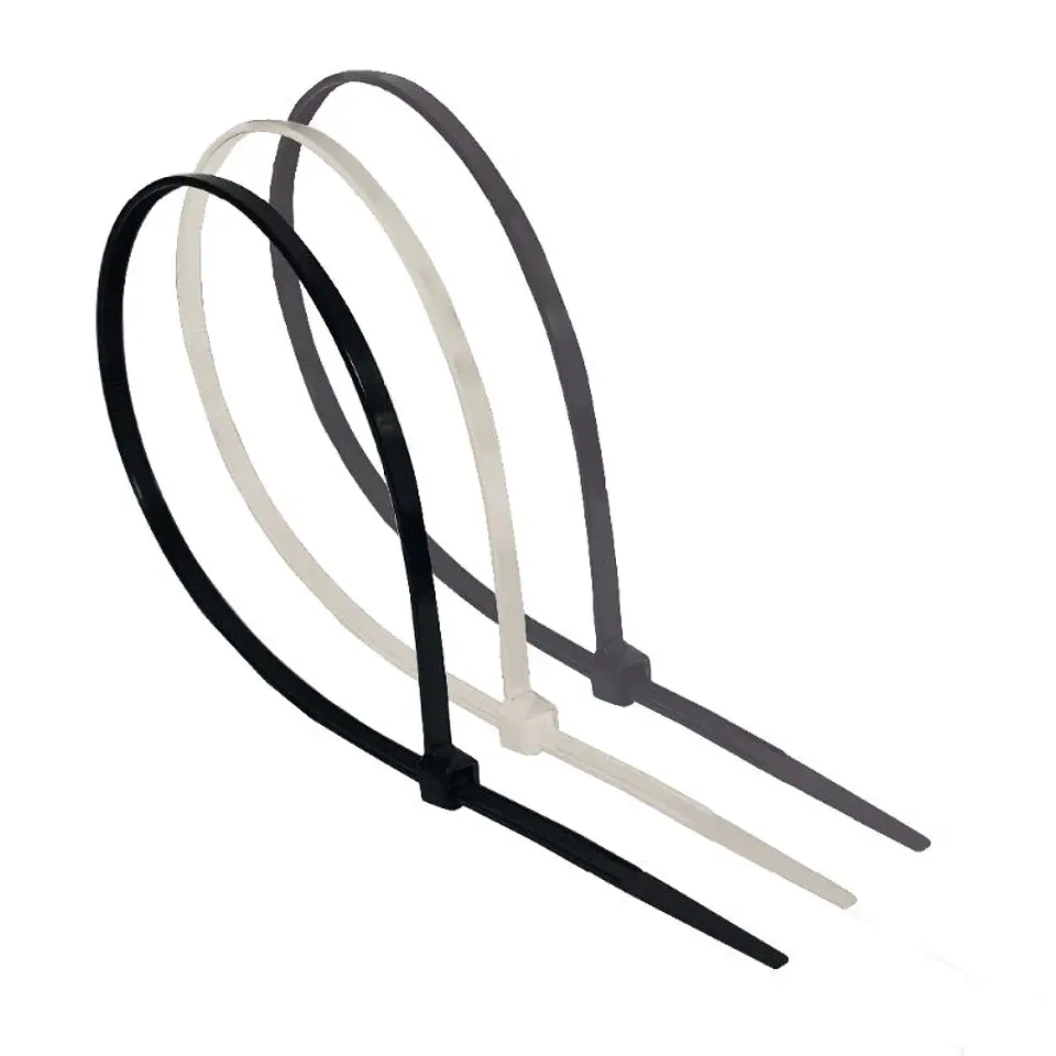 Amarra de nylon CCT CELO 448300CCT · 4,8x300 negro, 22 kg · Bolsa 100 uds 1