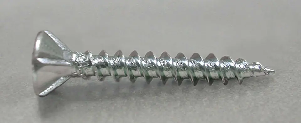 Tornillo Avellanante para Fibrocemento / Internit Punta Fina #6 x 1