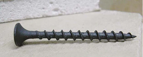 Tornillo Volcanita Rosca Madera (crs) #6-9 x 1 5/8" Mamut · Caja de 1000 un.
