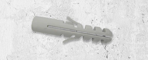 Tarugo de Nylon M-6 x 30mm Mamut · Caja de 100 un.