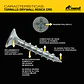 Tornillo Volcanita Rosca Madera (crs) #6-9 x 2