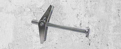Anclaje Tipo Mariposa 3/16" x 2" Mamut · Caja de 50 un.