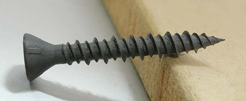Tornillo Avellanante para Fibrocemento Punta Fina Hi-lo #7(3.9mm) x 1 3/4" Mamut · Caja de 100 un.