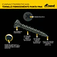 Tornillo Avellanante para Fibrocemento Punta Fina Hi-lo #7(3.9mm) x 1 1/4
