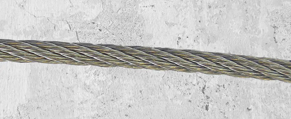 Cable de Acero Pulido 6x7 1/8
