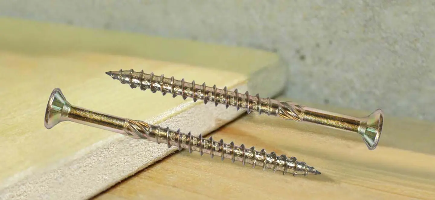 Tornillo Madera Ranura Torx con Fresa y Rosca Especial 6.0 x 80/45 Mamut · Caja de 100 un. 1