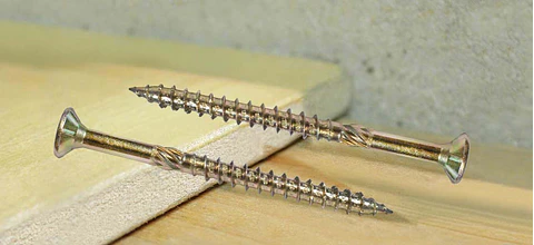 Tornillo Madera Ranura Torx con Fresa y Rosca Especial 6.0 x 100/60 Mamut · Caja de 100 un.
