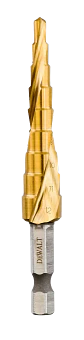 Broca Escalonada 6, 7, 8, 9, 10, 11, 12 Mm. Toma Hex 1/4'' Impact Ready DeWalt - Miniatura 1