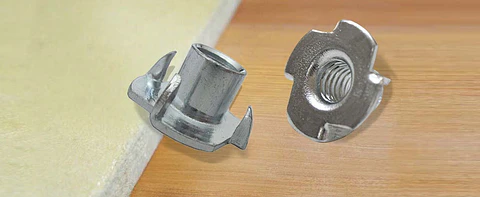 Tuerca Anclaje para Muebles 5/16-18 x 10mm Mamut · Caja de 100 un.