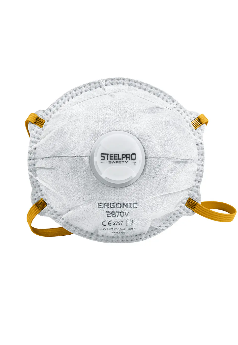 Respirador Descartable Ergonic FFP2 (10 Un) 2870V Steelpro 1