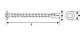 Tornillo Turbo Screw Torx #10[5.0] x 60 Mamut · Caja de 100 un. - Miniatura 3