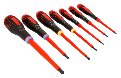 Bahco Juego Destornilladores Aislados 1000V (BE-9888S)