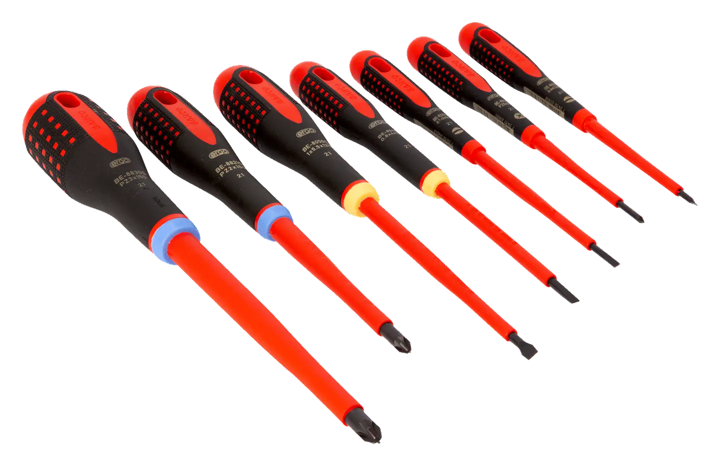 Bahco Juego Destornilladores Aislados 1000V (BE-9888S) 1